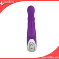 Kaninchen Design Silikon Sex Dual Insert Frauen Masturbation Vibrator (DYAST303)
